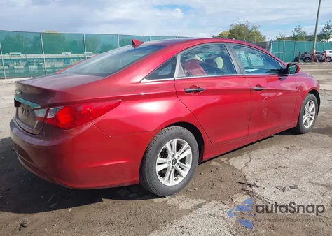 2013 Hyundai Sonata Gls z USA, uszkodzony, nr VIN 5NPEB4AC6DH763066